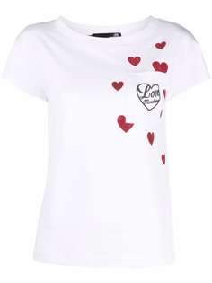 Love Moschino футболка с узором