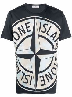 Stone Island футболка с логотипом