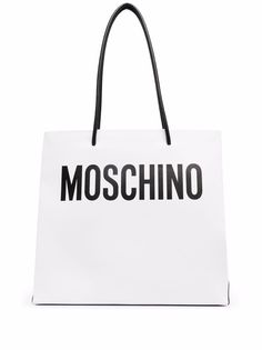 Moschino сумка-тоут с логотипом