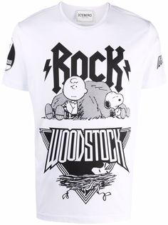 Iceberg футболка с принтом Woodstock