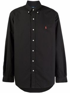 Polo Ralph Lauren рубашка с вышитым логотипом