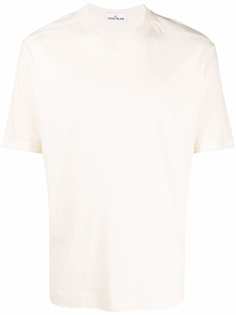 Stone Island футболка с вышитым логотипом