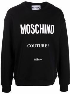 Moschino толстовка с логотипом