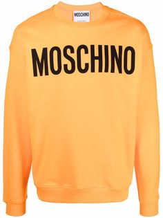 Moschino толстовка с круглым вырезом и логотипом