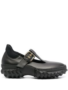 Marni туфли Мэри Джейн на рифленой подошве
