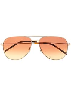 Saint Laurent Eyewear солнцезащитные очки-авиаторы Animation