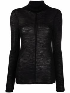 Semicouture топ с длинными рукавами