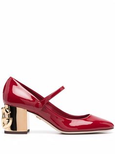 Dolce & Gabbana туфли на блочном каблуке