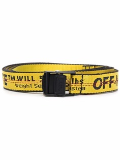 Off-White MINI INDUSTRIAL BELT YELLOW BLACK