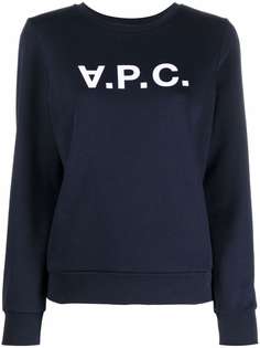 A.P.C. толстовка с логотипом