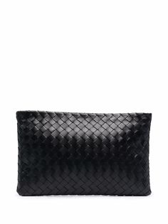 Bottega Veneta клатч с плетением Intrecciato