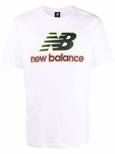 New Balance футболка с логотипом