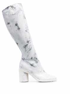 Maison Margiela сапоги Tabi с принтом