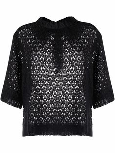RED Valentino топ с цветочным узором