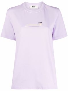MSGM футболка с логотипом