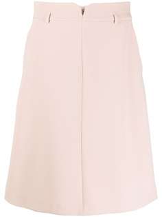 RED Valentino юбка миди с поясом