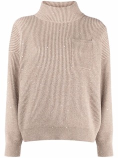 Brunello Cucinelli джемпер с высоким воротником