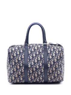 Christian Dior сумка Boston pre-owned с узором Trotter