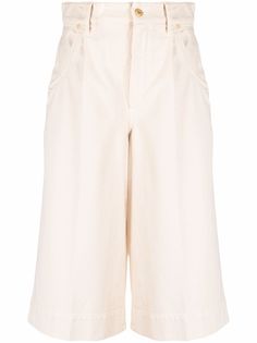 Brunello Cucinelli укороченные брюки широкого кроя