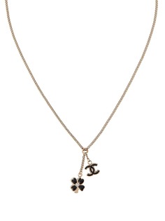 Chanel Pre-Owned позолоченное колье 2007-го года с логотипом CC