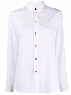 PAUL SMITH рубашка в стиле колор-блок
