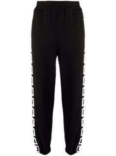 Versace спортивные брюки с узором Greca