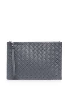 Bottega Veneta клатч с плетением Intrecciato