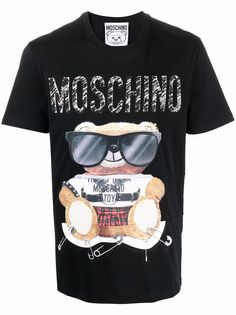 Moschino футболка с графичным принтом