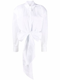 Alexandre Vauthier рубашка с завязками