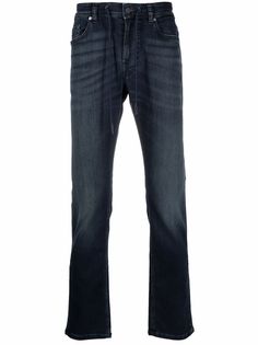 7 For All Mankind узкие джинсы средней посадки