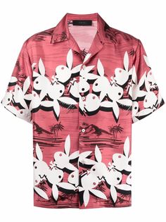 AMIRI рубашка с принтом Playboy Bunny