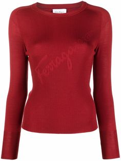 Salvatore Ferragamo свитер с логотипом