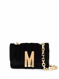 Moschino сумка через плечо с логотипом