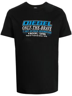 Diesel футболка с графичным принтом