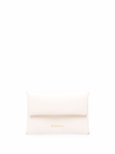 Jil Sander клатч с логотипом