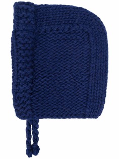 JW Anderson вязаный капюшон с завязками