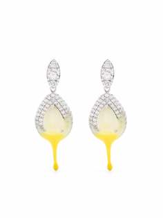 Ottolinger серьги-подвески с кристаллами