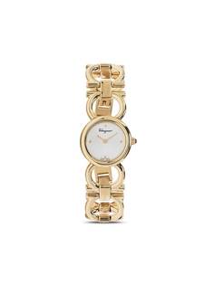 Salvatore Ferragamo Watches кварцевые наручные часы 22 мм с декором Gancini