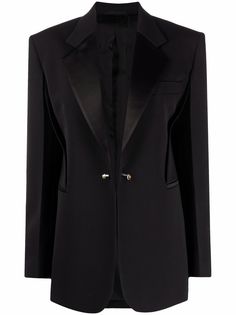 Givenchy блейзер строгого кроя