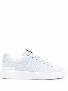 Balmain кроссовки B-Court с монограммой