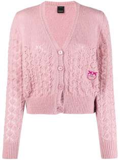 Pinko кардиган с вышитым логотипом