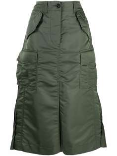 Sacai юбка с плиссировкой
