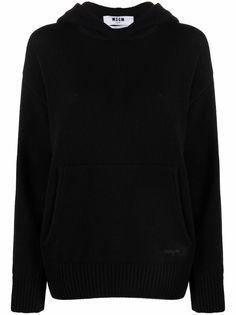 MSGM худи с вышитым логотипом