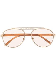 Dolce & Gabbana Eyewear солнцезащитные очки-авиаторы