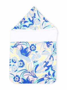 Emilio Pucci Junior конверт с капюшоном и графичным принтом