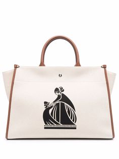 LANVIN сумка-тоут In&Out из канваса