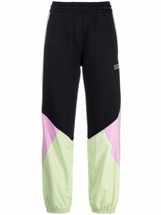 MSGM спортивные брюки со вставками