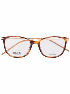 Boss Hugo Boss очки в квадратной оправе черепаховой расцветки