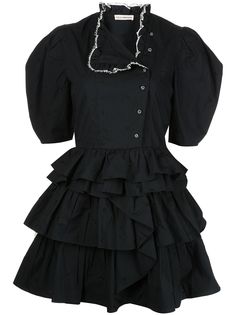 Ulla Johnson ярусное платье Linnea