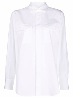 Eleventy рубашка оверсайз строгого кроя